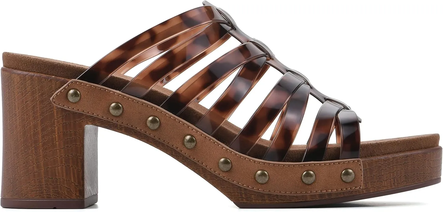 WHITE MOUNTAIN Women's Jack Heeled Mule