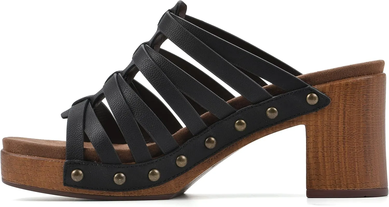 WHITE MOUNTAIN Women's Jackpot Heeled Mule