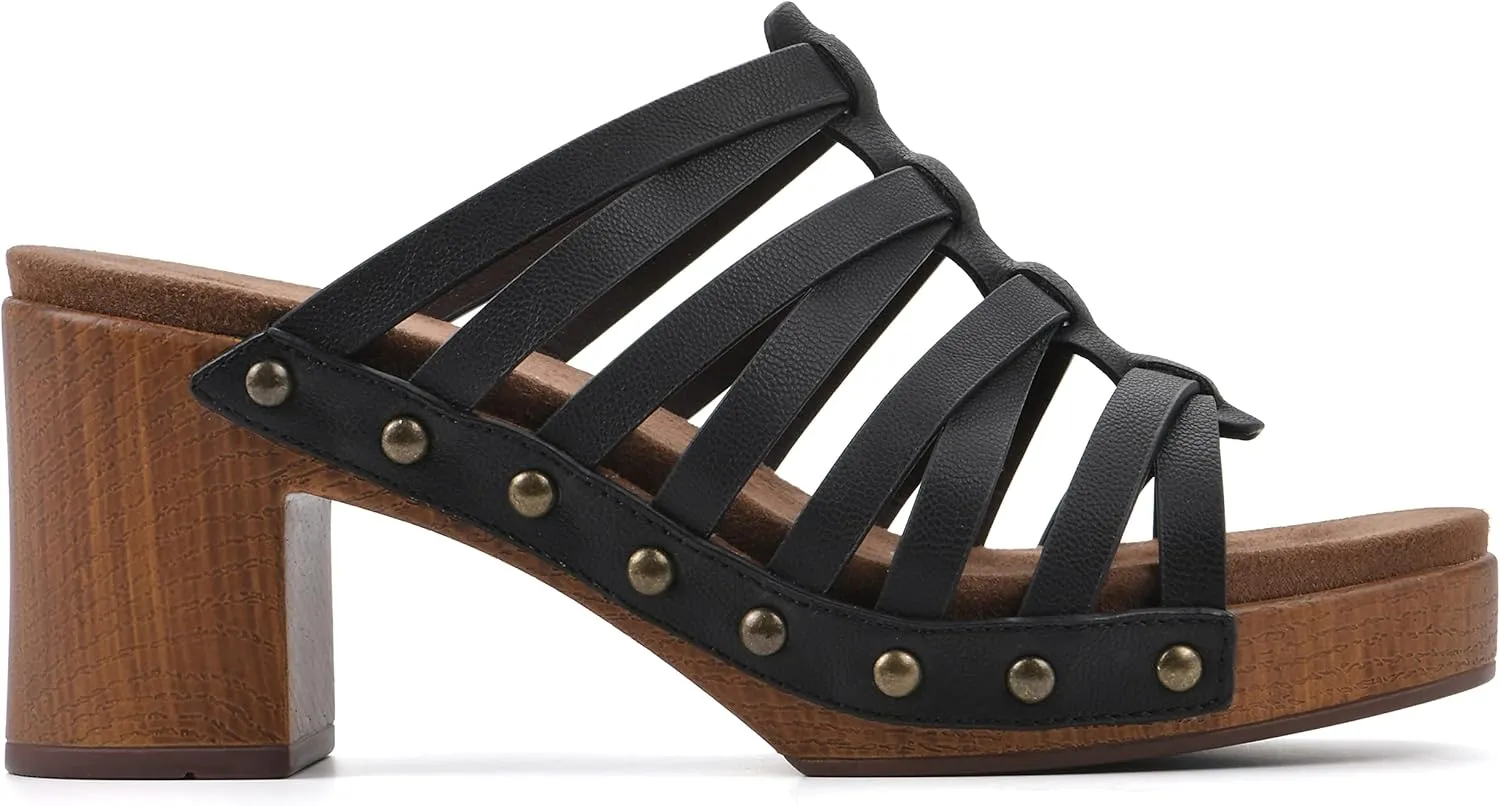 WHITE MOUNTAIN Women's Jackpot Heeled Mule