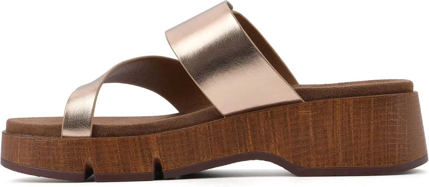 WHITE MOUNTAIN Women's Leftover Platform Sandal