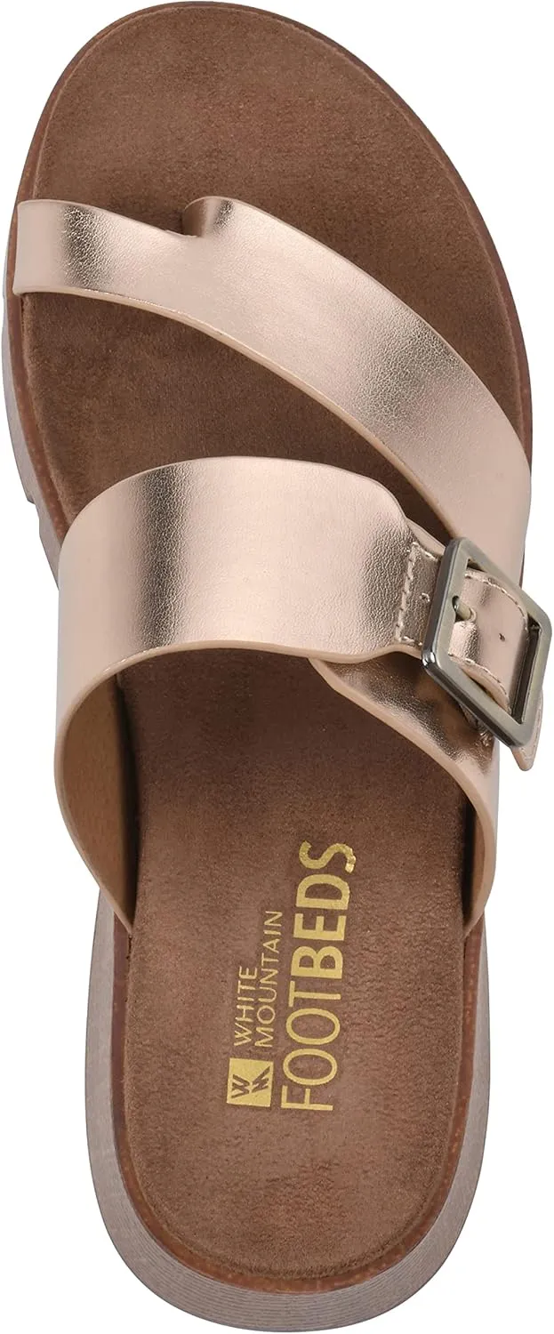 WHITE MOUNTAIN Women's Leftover Platform Sandal
