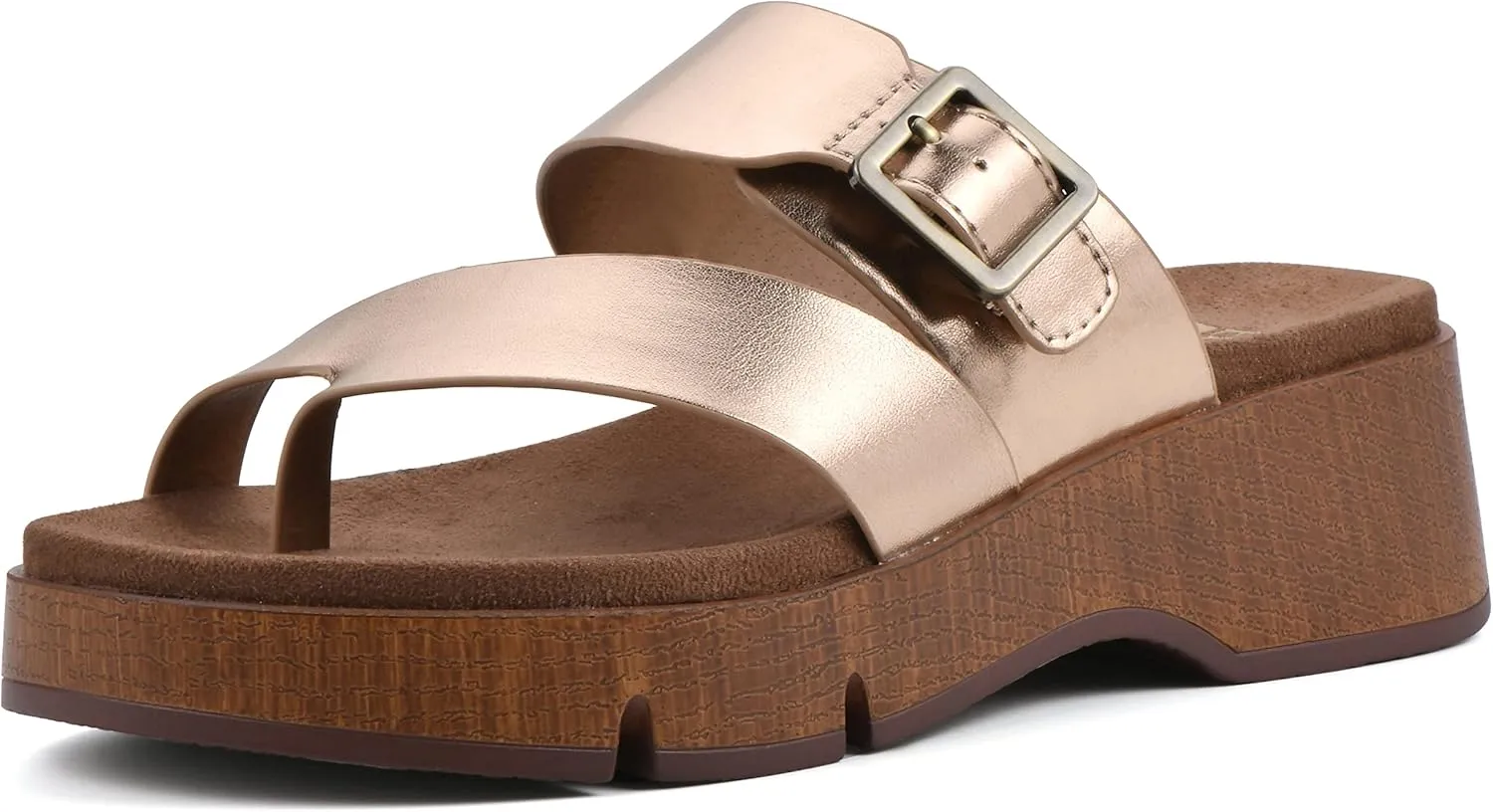 WHITE MOUNTAIN Women's Leftover Platform Sandal