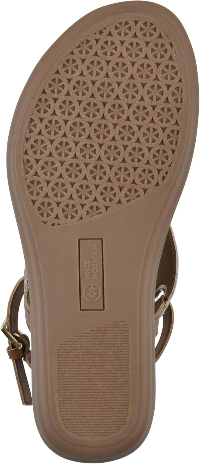 WHITE MOUNTAIN Women's London Flat Sandal