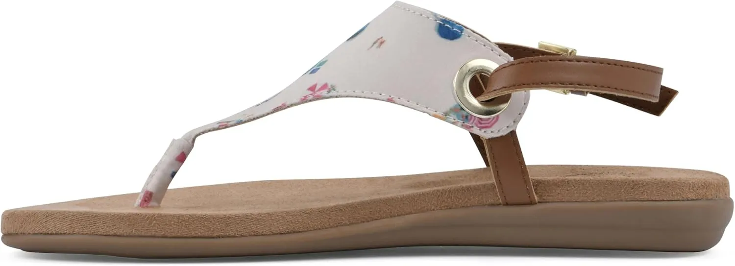 WHITE MOUNTAIN Women's London Flat Sandal