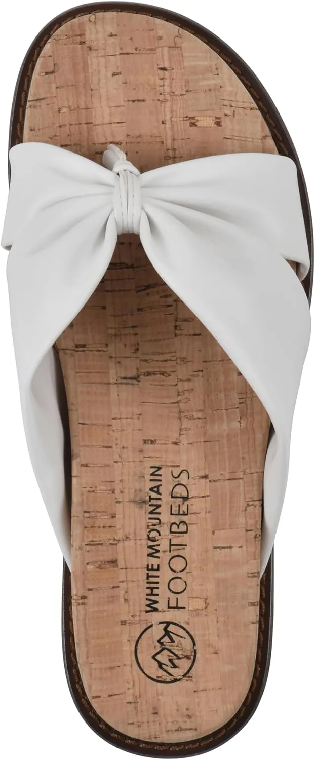 WHITE MOUNTAIN Women's Malanga Flat Sandal