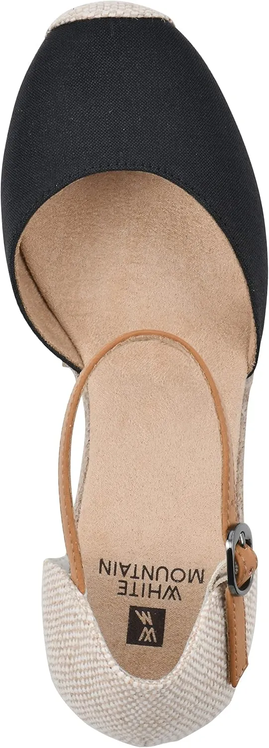 WHITE MOUNTAIN Women's Mamba Espadrille Wedge Sandal