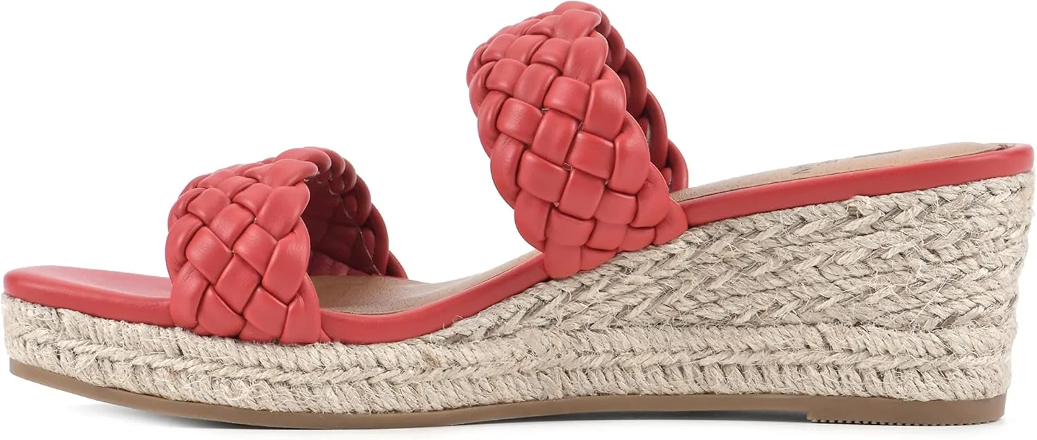 WHITE MOUNTAIN Women's Salvadora Platform Wedge Sandal