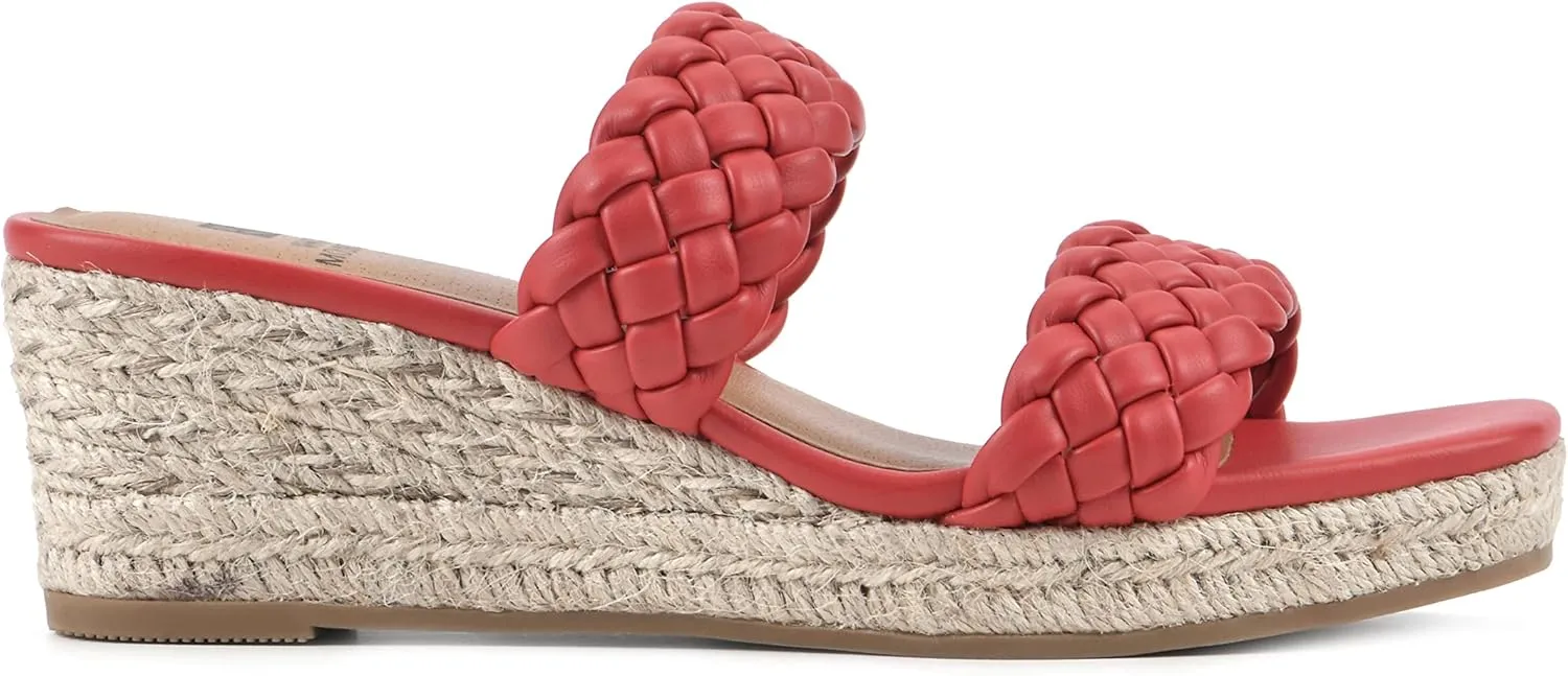 WHITE MOUNTAIN Women's Salvadora Platform Wedge Sandal