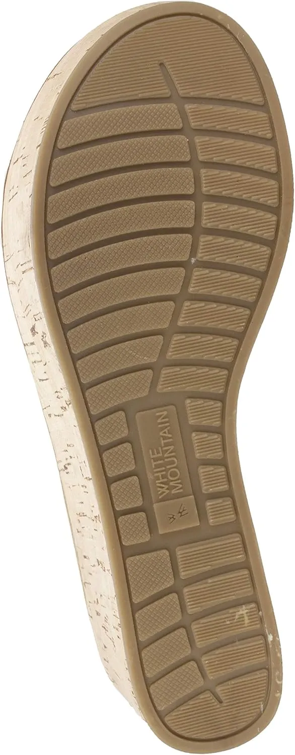 WHITE MOUNTAIN Women's Samwell Platform Wedge Sandal