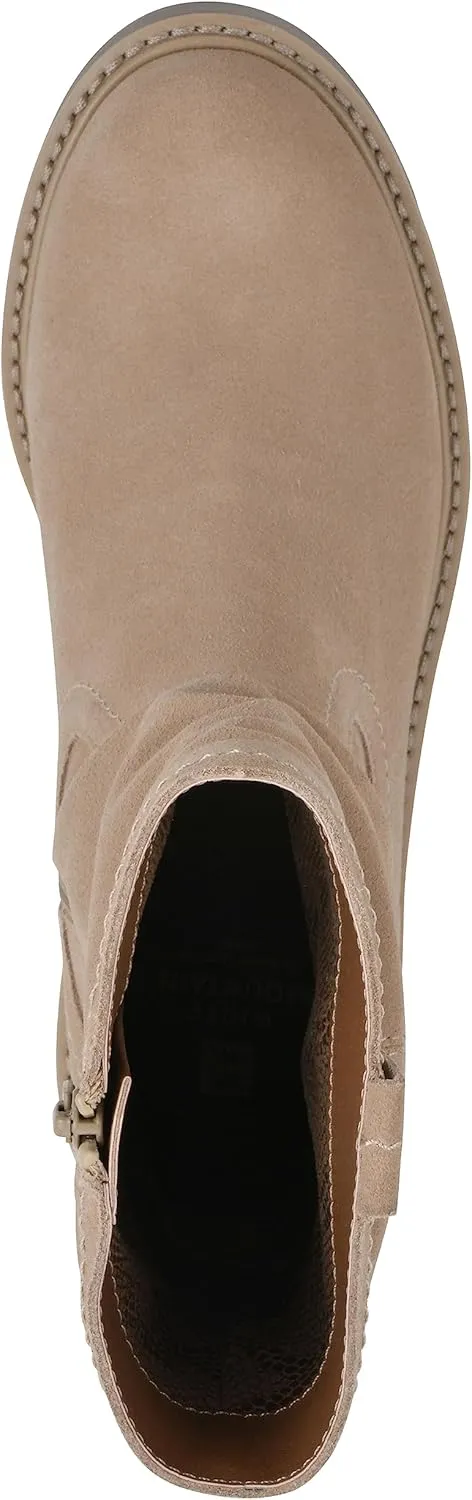 WHITE MOUNTAIN Women's Shoes Glean Lug Sole Mid Calf Boot
