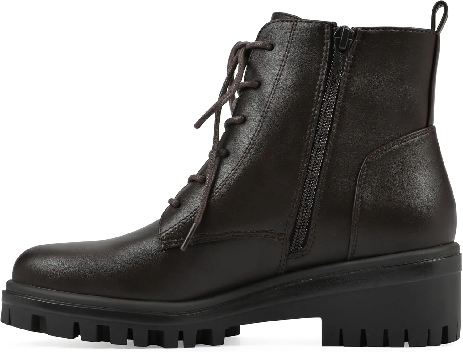 WHITE MOUNTAIN Women's Tappy Lug Sole Combat Boot