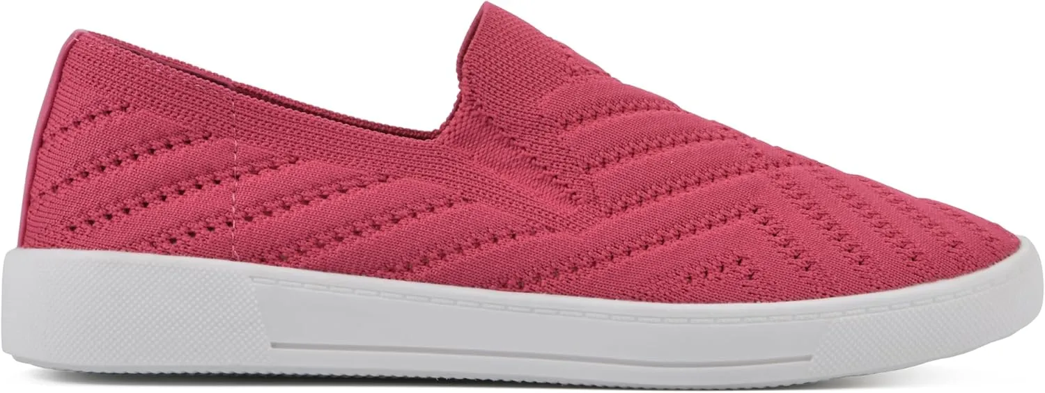 WHITE MOUNTAIN Women's Upbear Woven Knit Sneaker