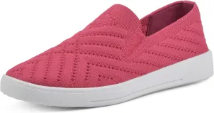 WHITE MOUNTAIN Women's Upbear Woven Knit Sneaker