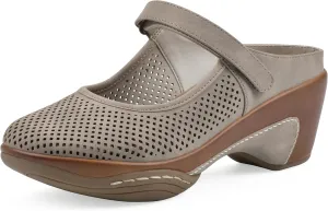 WHITE MOUNTAIN Women's Vinto 2 Heeled Mary Jane Clog