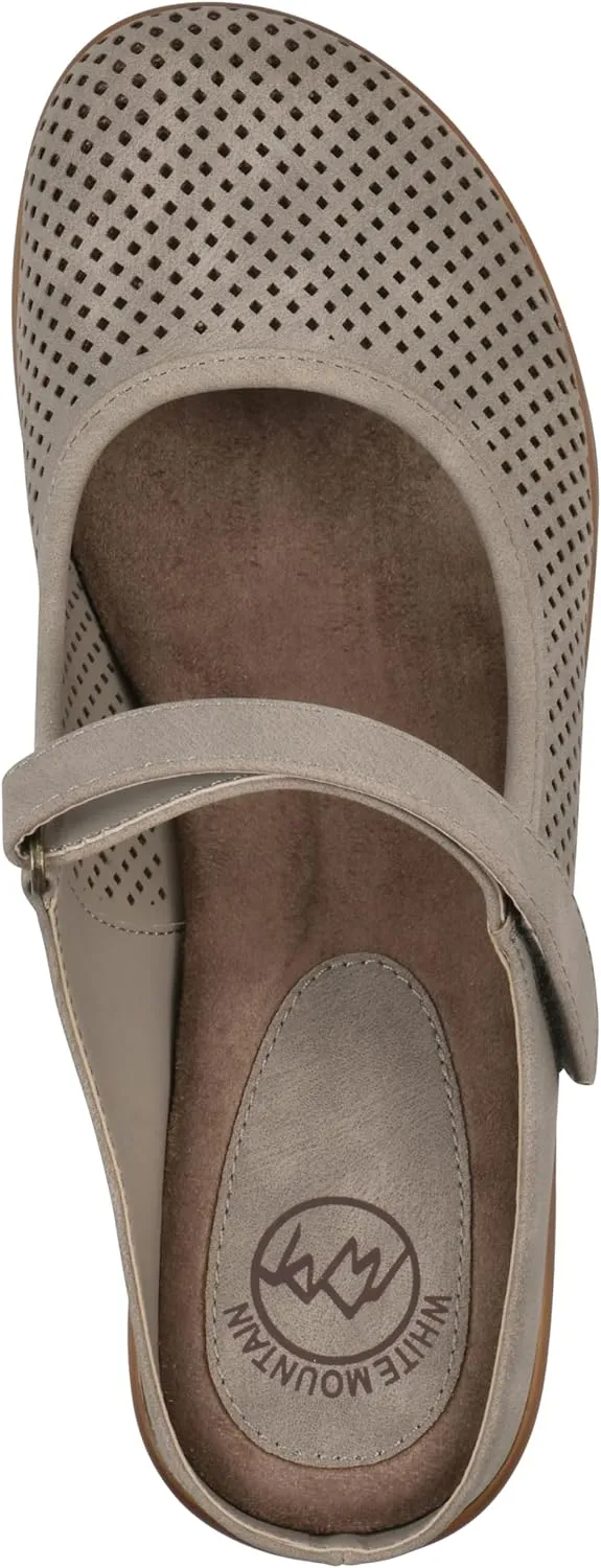WHITE MOUNTAIN Women's Vinto 2 Heeled Mary Jane Clog