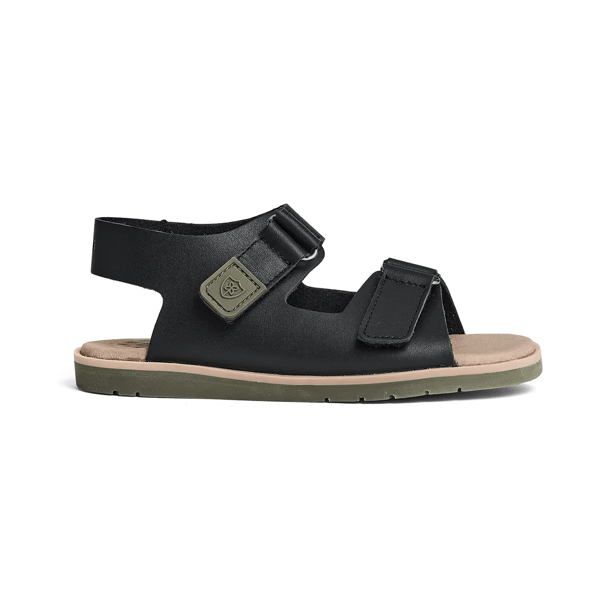 Wilder Sandal in Black/Khaki