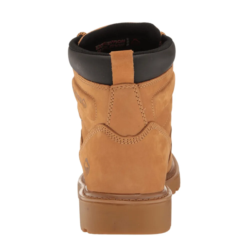 Wolverine Men's Floorhand Waterproof Steel Toe 6" Wheat Boot W221021
