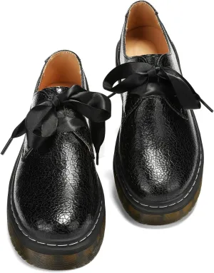 Women Lace-up Platform Chunky Loafers Classic Lug Sole Oxford Shoes Business Work Office Dress Shoes