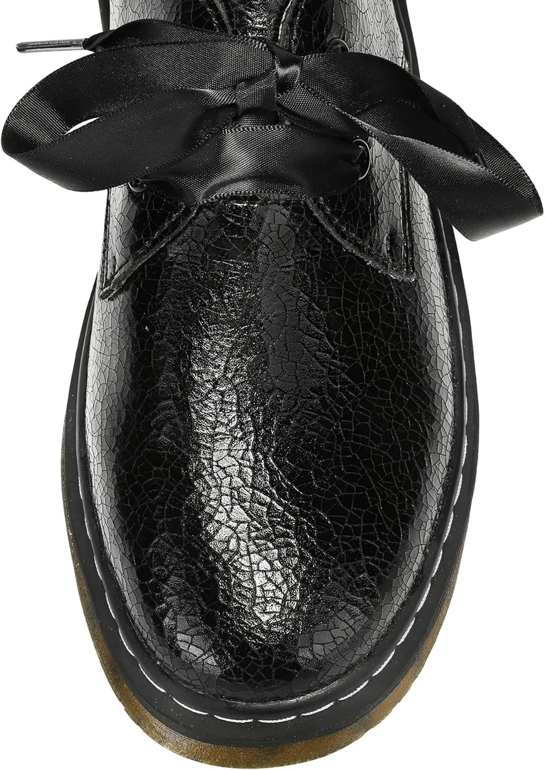 Women Lace-up Platform Chunky Loafers Classic Lug Sole Oxford Shoes Business Work Office Dress Shoes