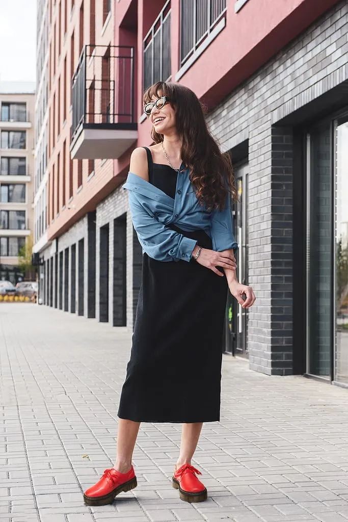 Women Lace-up Platform Chunky Loafers Classic Lug Sole Oxford Shoes Business Work Office Dress Shoes