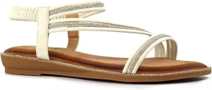 Women's Aruba White Sandals