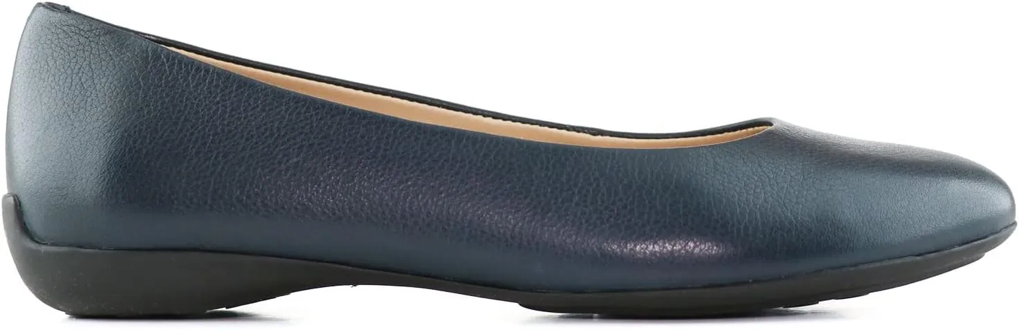 Women's Genuine Leather Comfort Slip on Ballet Flats
