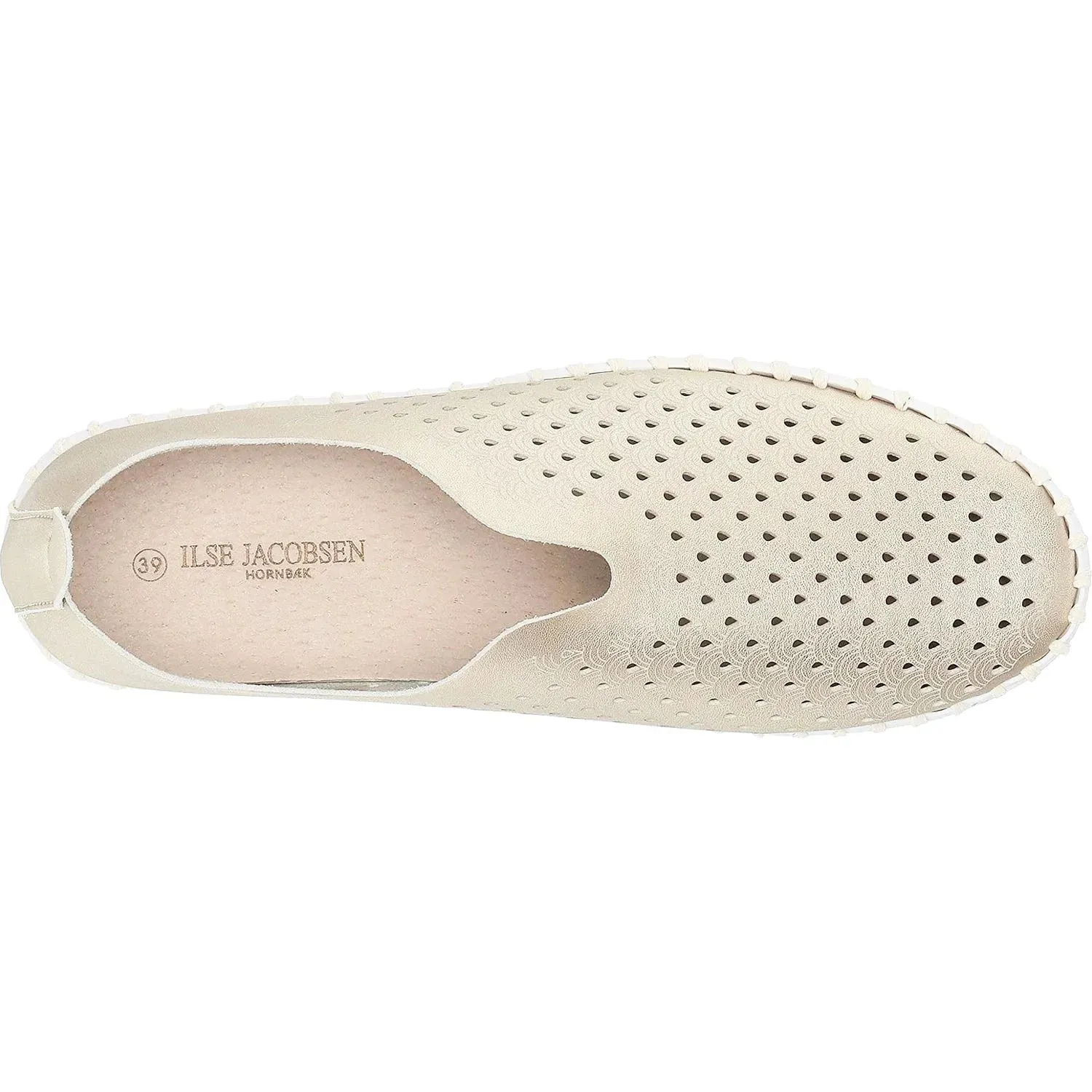 WOMEN'S ILSE JACOBSEN TULIP SLIP-ON 3576 | PLATIN