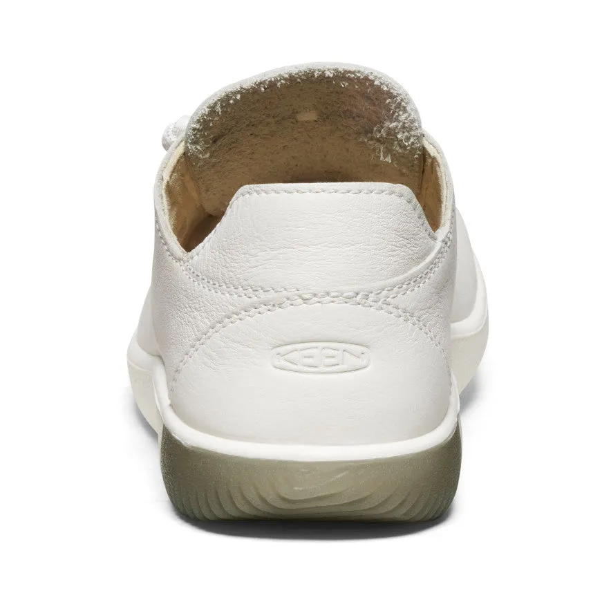 Women's KNX Unlined Leather Sneaker - Star White/Star White