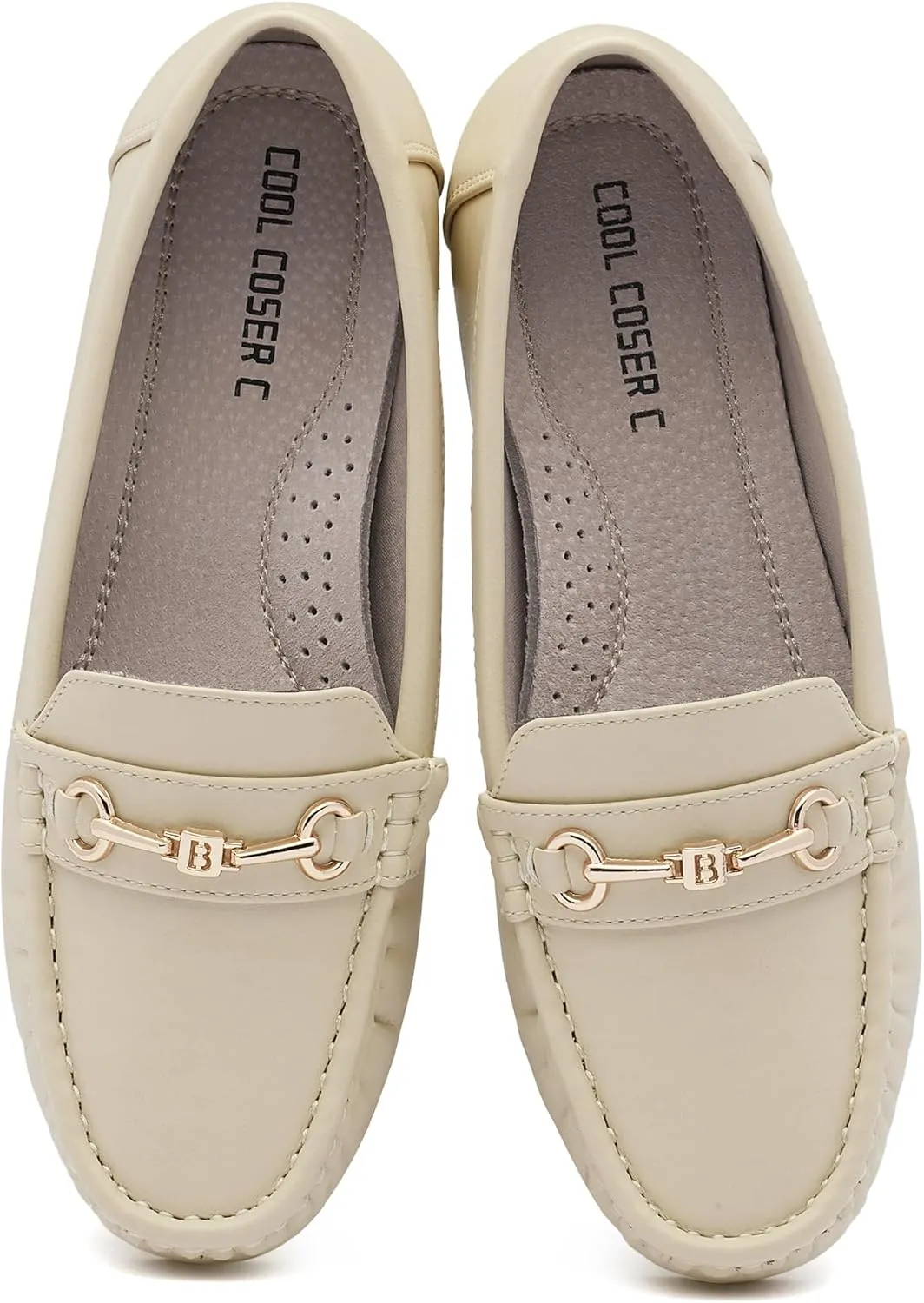 Women's Loafers Casual Slip on Flat Shoes Womens Penny Loafers Moccasions Comfort Dressy Work Shoes