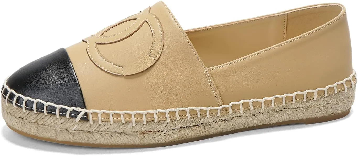 Women's Natural Comfort Walking Flat Loafer (0218-11 Apricot, Adult, Women, Numeric_5, Numeric, us_Footwear_Size_System, Medium)