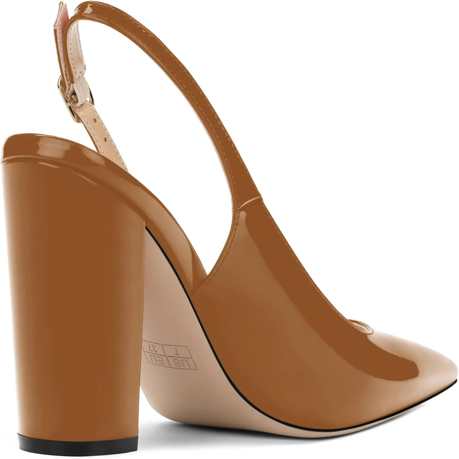 Women's Pointed Toe Slingback Heels, High Heel Shoes for Women
