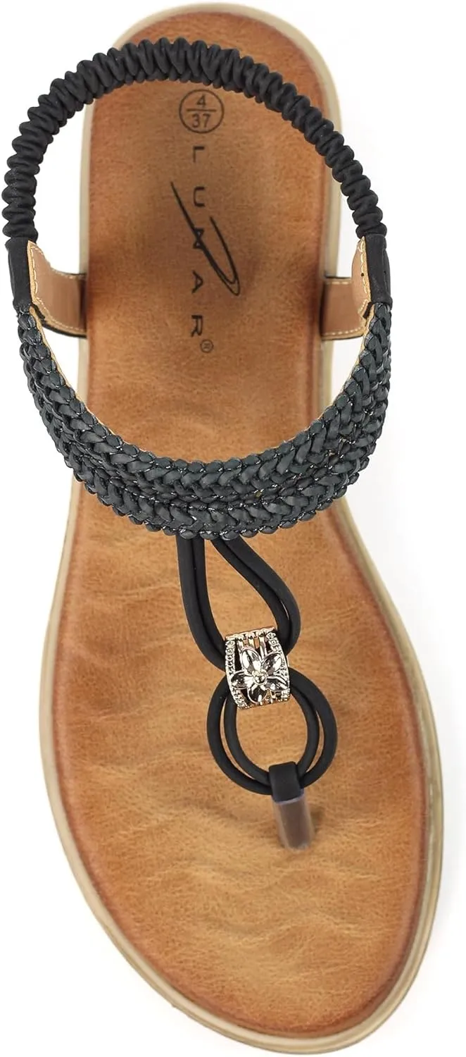 Women's Poppy Black Sandals