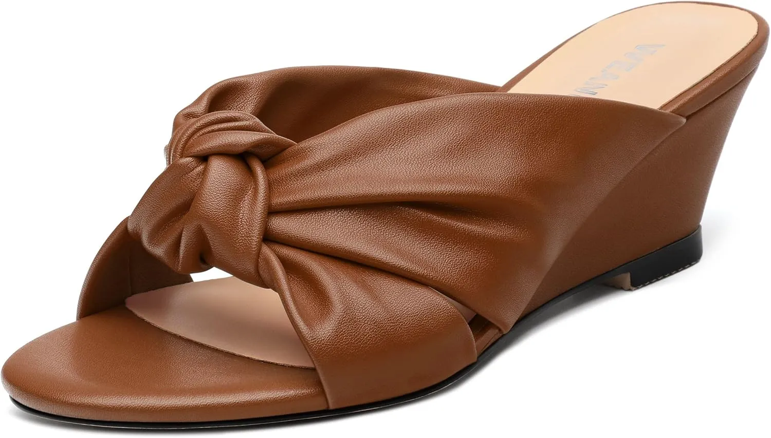 Women's Wedge Heel Sandals,Round Open Toe Slope Sandals for women,Casual Party,Dating,Vacation,Summer Must Have Sandals
