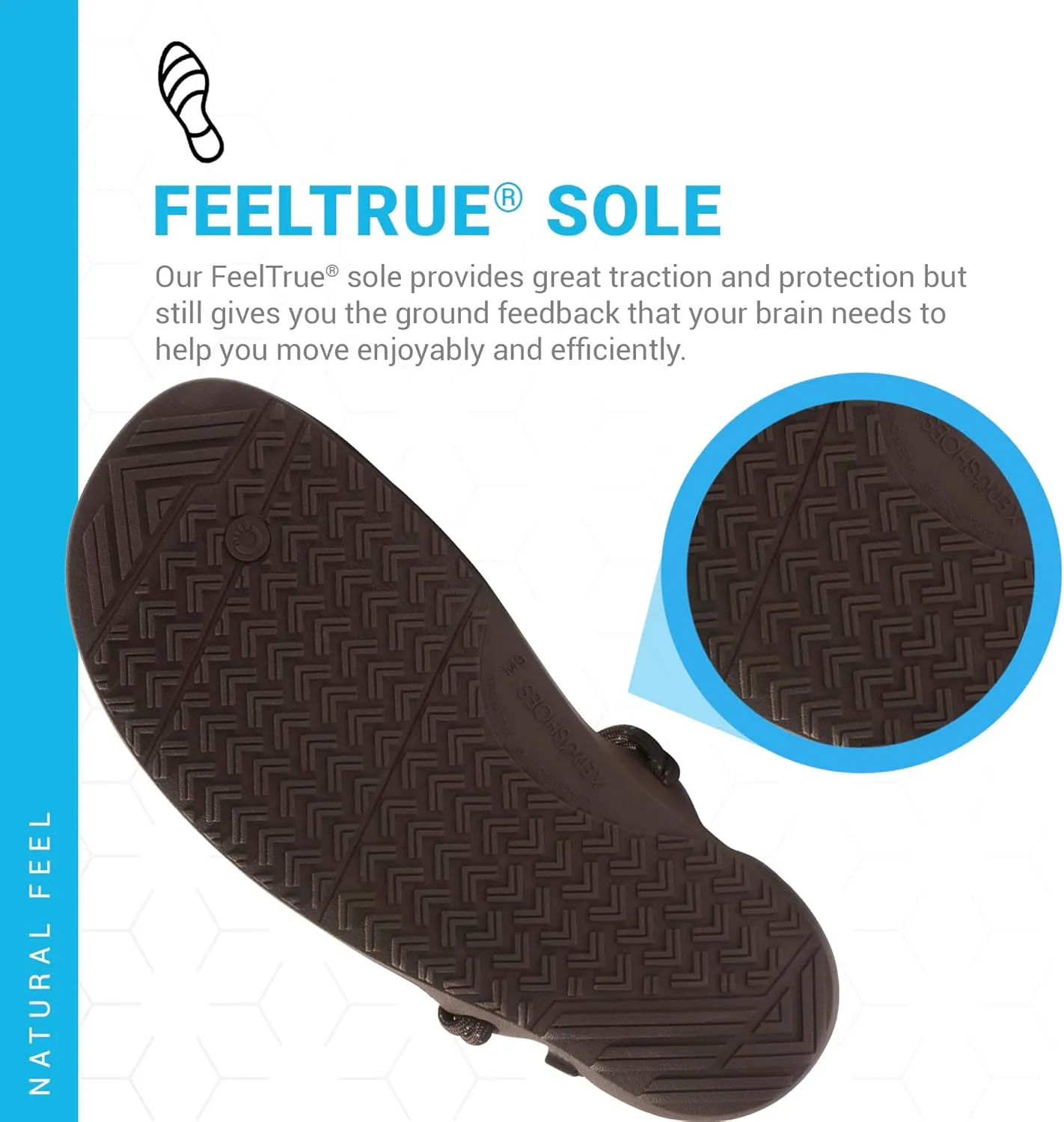 Xero Shoes Men's Aqua Cloud Barefoot Water Sandal