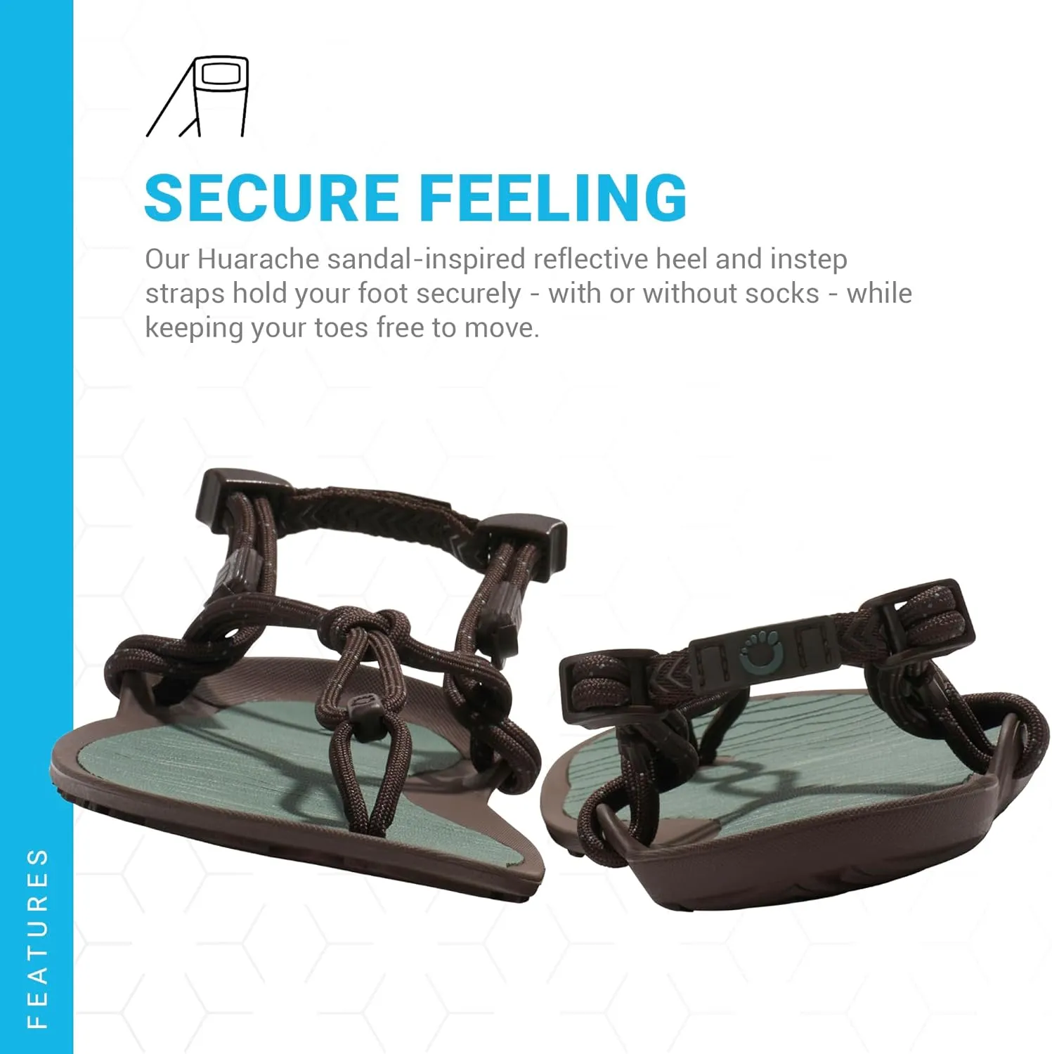 Xero Shoes Men's Aqua Cloud Barefoot Water Sandal