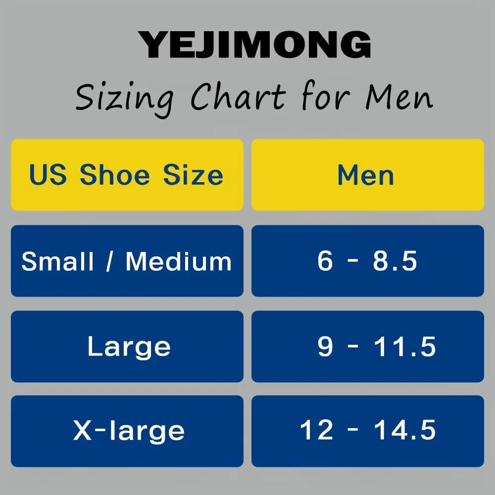 YEJIMONG Wool Hiking Working Socks for Men 3 Pairs, Thick Cushioned Warm Thermal Outdoor Boot Crew Socks