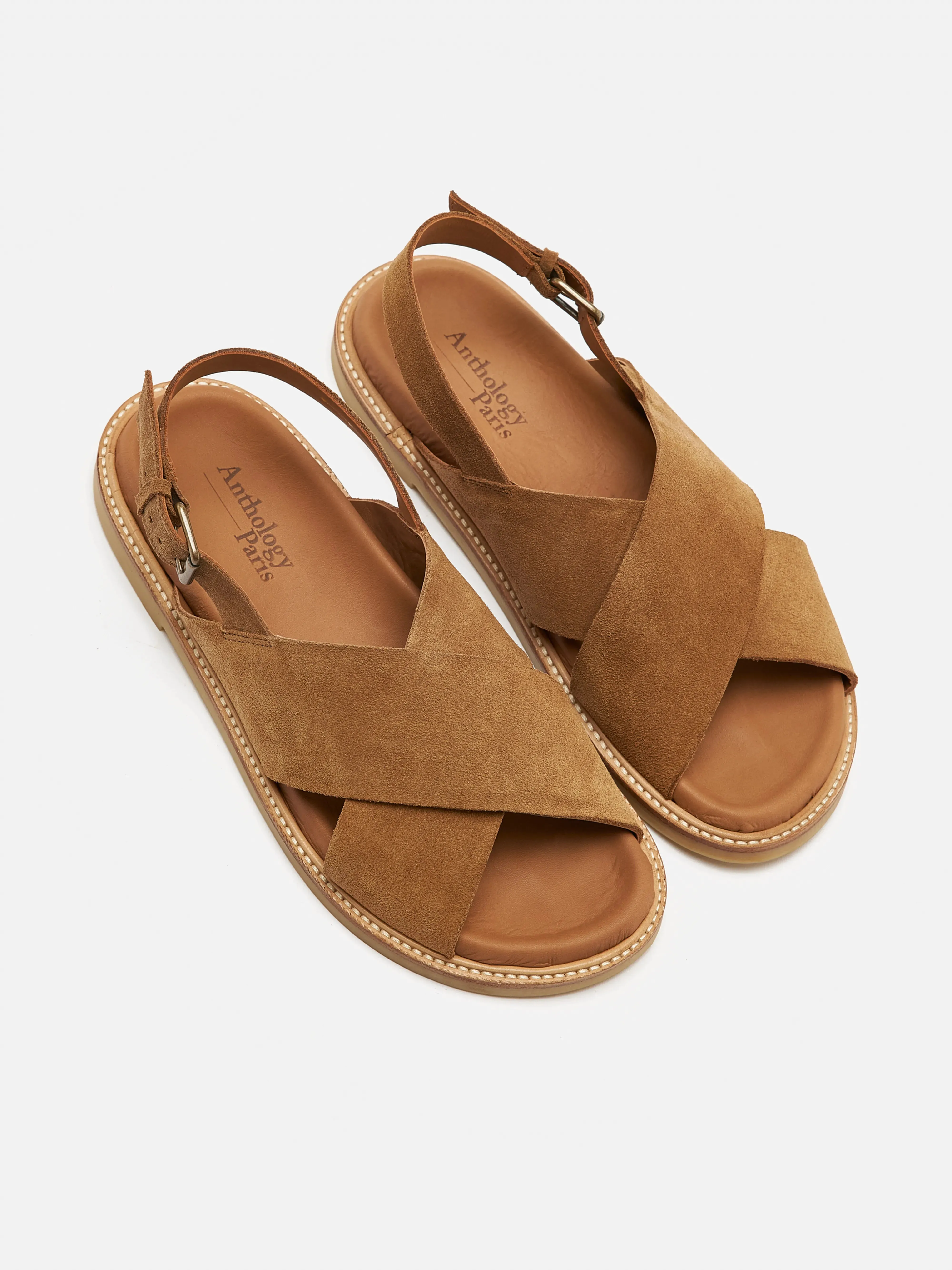 yoko sandals  (241 / W / BROWN)